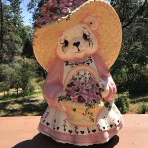 Cute Clay Magic Large Ceramic Bunny About 10 "
